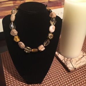 💫- Stone necklace from the Hamptons